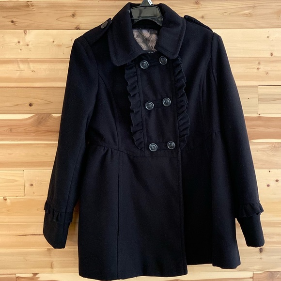 XL Womens Black Kenzie Peacoat 🧥 - Picture 1 of 5
